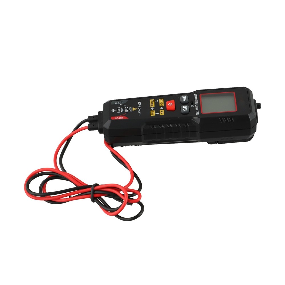 Handheld HT93 Multimeter with LED Flashlight and Auto Shutdown Feature
