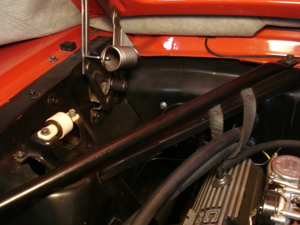 1965-1967 Mustang Heater Hose Retainer Strap with hardware