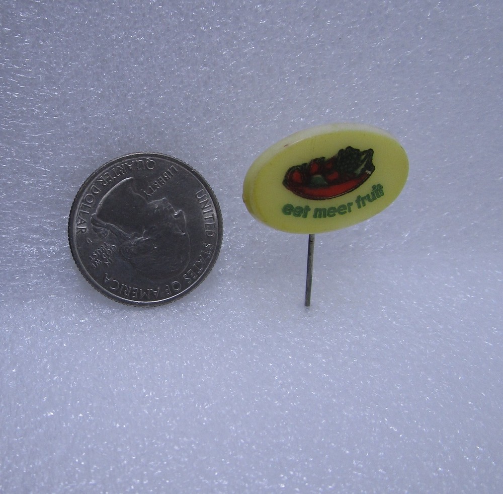 Eet Meer Fruit Advertising Stick Pin