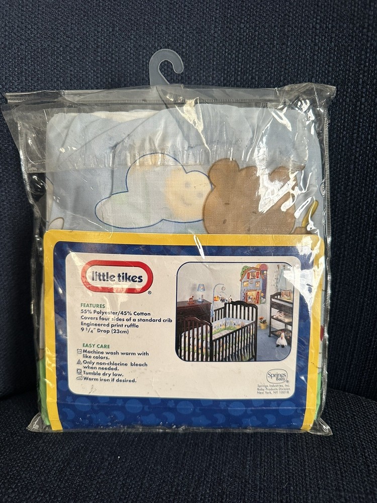 Little Tikes Crib Ruffle 1990s