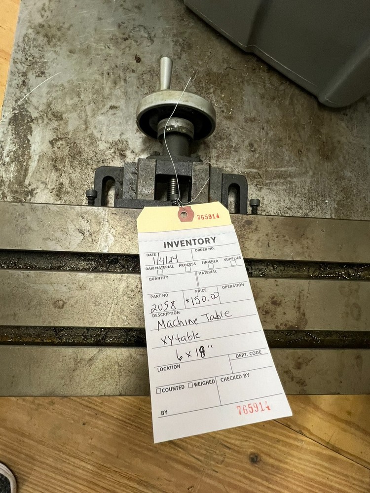 Machine Table