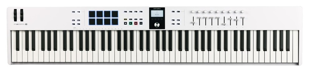 Arturia KEYLAB ESSENTIAL Mk3 88-Key White USB Midi Keyboard Controller