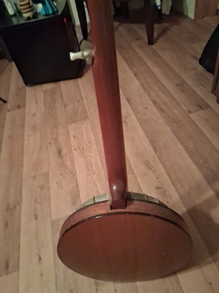 Cool Vintage Eagle 5 String Resonator Banjo