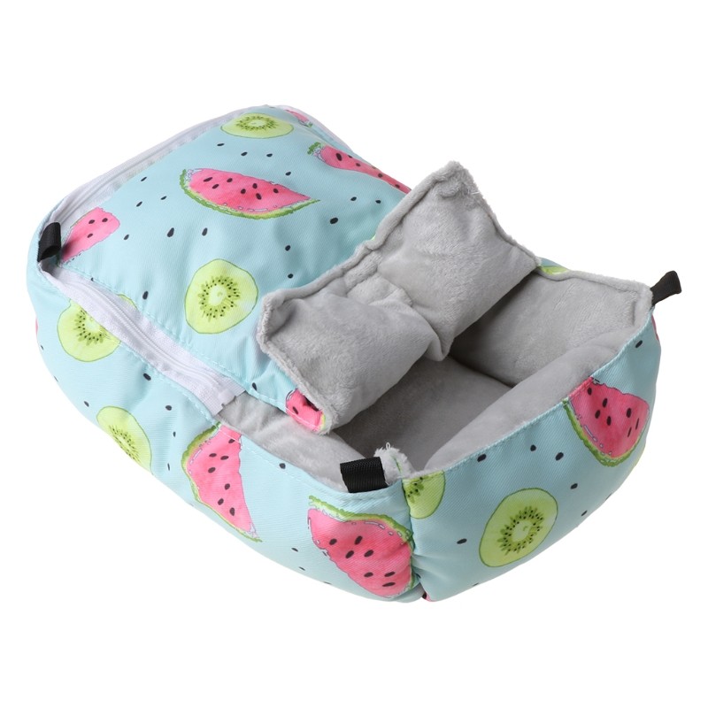 Hamster Sleeping Bag Hamster House Bed Warm Cage Decor Accessory
