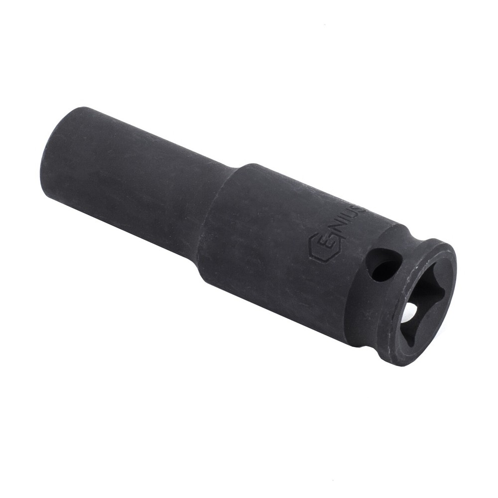 Genius Tools 3/8" Dr. 18mm Deep Impact Socket (CR-Mo) - 346318