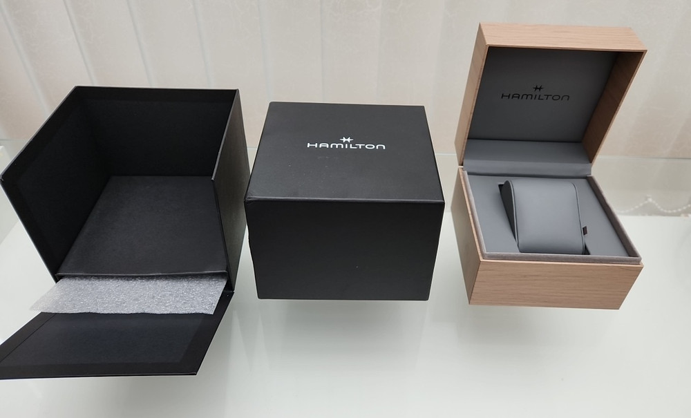 100% GENUINE ORIGINAL HAMILTON EMPTY WATCH BOX