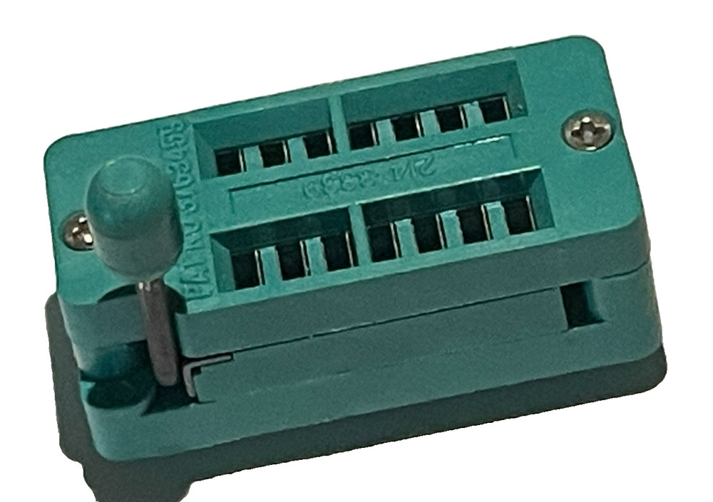 TEXTOOL 3763459 - 14 Pin, Dip Zif Socket Connector NOS