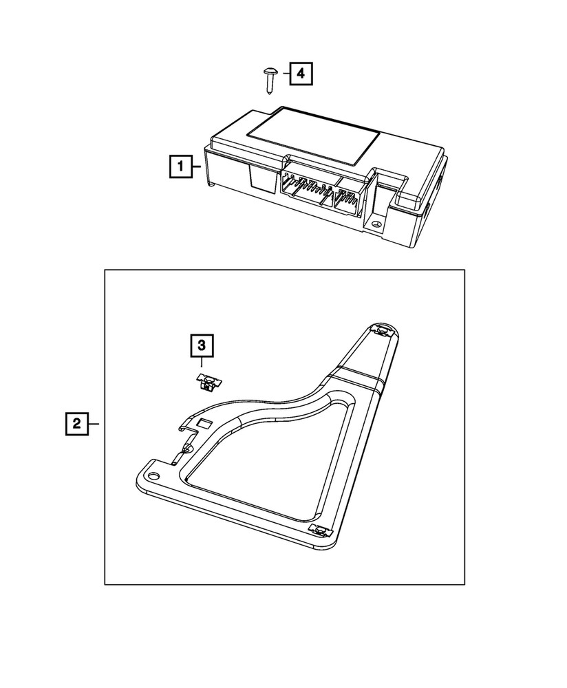 Genuine Mopar Module 68184319AF