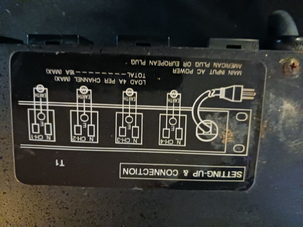 American DJ ADJ-4000 Light Control Module Rack FOR DJ LIGHT SYSTEMS