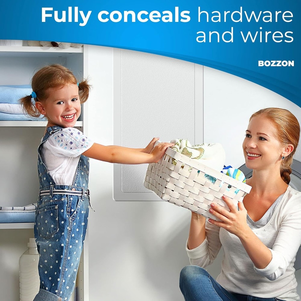 Impact-Resistant White Access Panel for Drywall - Easy Installation & Durable