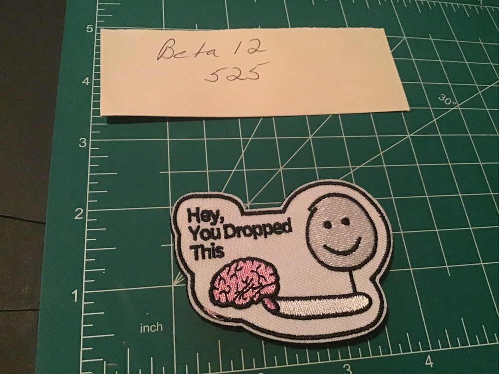 HEY YOU DROPPED THIS Sarcastic Morale Patch Hook and Loop