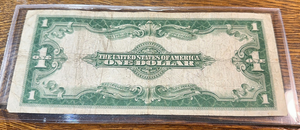1923 $1 US Large Silver Certificate Nice Original VF CHRC