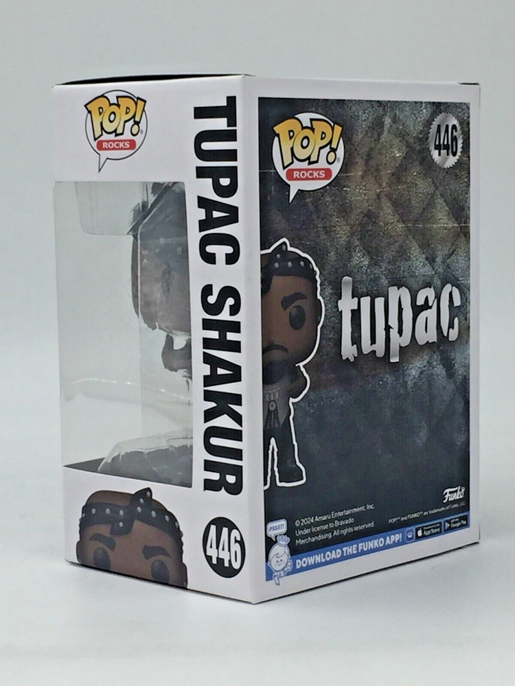Funko Pop! Rocks Caly Love Tupac Shakur #446 With Pop Protector