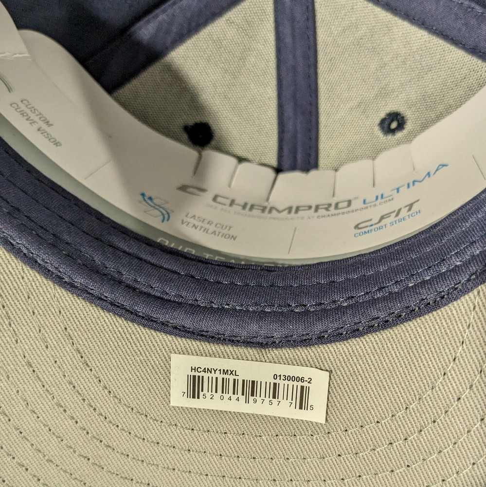 Dark Blue Hat with F Logo Snapback Medium - XL