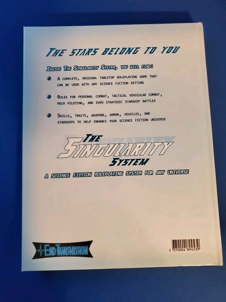 The Singularity System RPG Core Rulebook