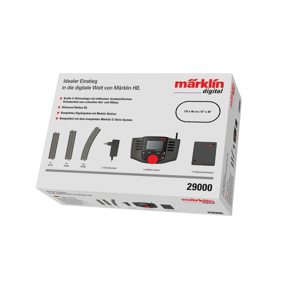Mrklin HO-scale Train Set, Multi-Colour, HO Gauge, 1:87 Scale, Digital Starte...