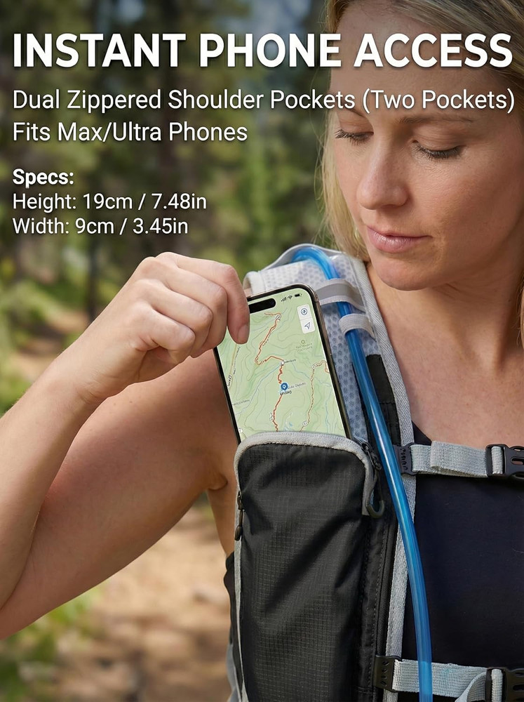 Hydration Hiking Backpack, Water Hiking Backpack, Hydration Backpack with 15L Wa