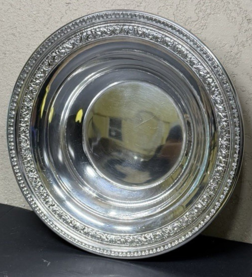 Vintage Reed And Barton Silver Plated 10” Serving Dish