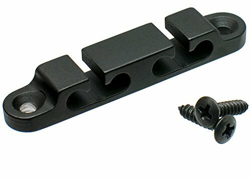 2SR-04B Hipshot Black 4-String Bass Headstock String Guide Tree Retainer