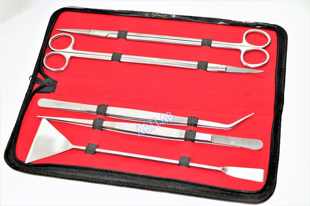 PREMIUM GERMAN FISH TANK CLEANING KIT-BASIC AQUASCAPING TOOLS STAINLESS 5PCS