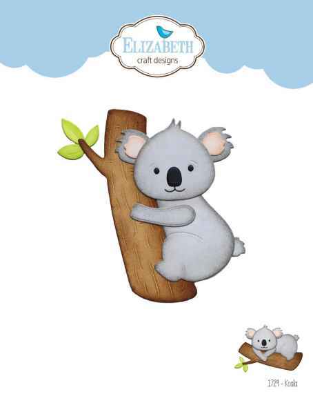 Elizabeth Craft Designs Dies - Koala, 1729