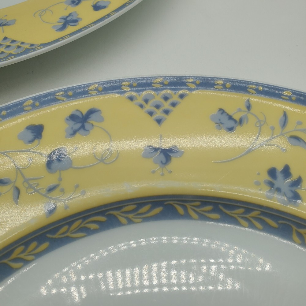 2 Mikasa Fine China Dinner Plates Parisienne