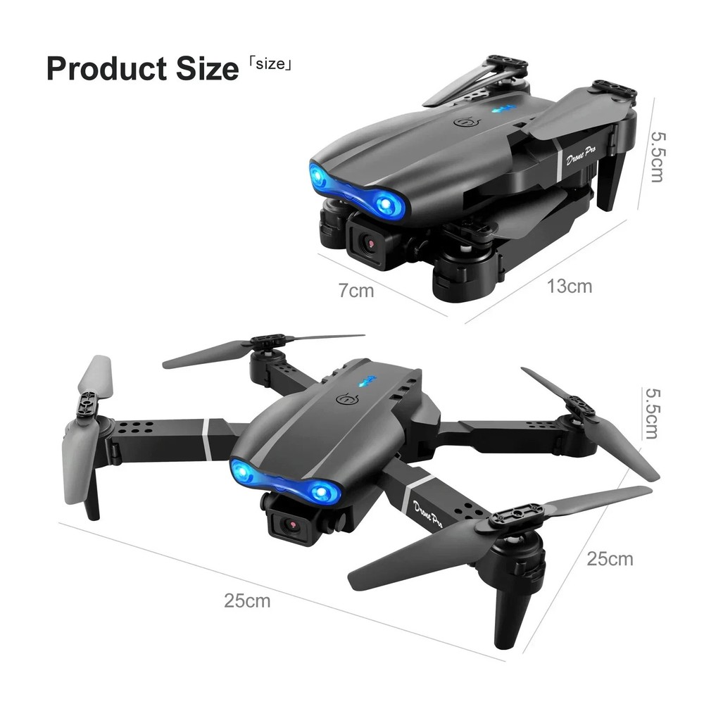 DRONE PRO 4K Camera Drone One Key Take Off 30 Min Flight APP Control Quadcopter