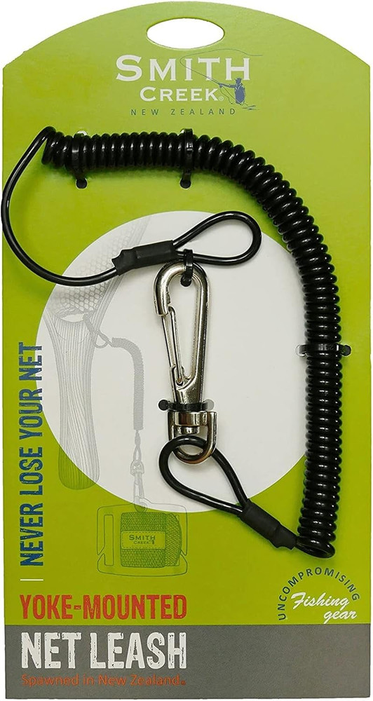 Smith Creek Net Leash, Yoke Mounted Coiled Lanyard