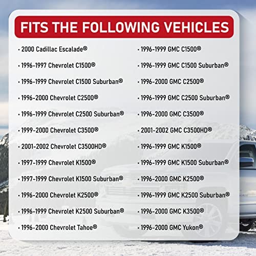 AC Heater Climate Control Module for Chevy, Without Rear Defogger Button