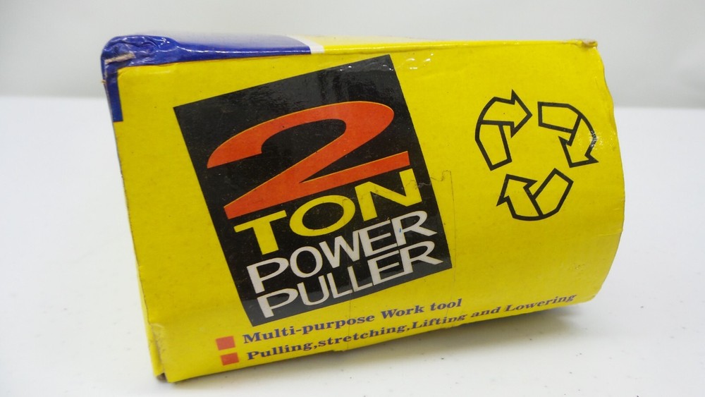2 TON POWER PULLER IDEAL FOR MACHINE SHIP BOATING CAMPING LANDSCAPING & CAMPING