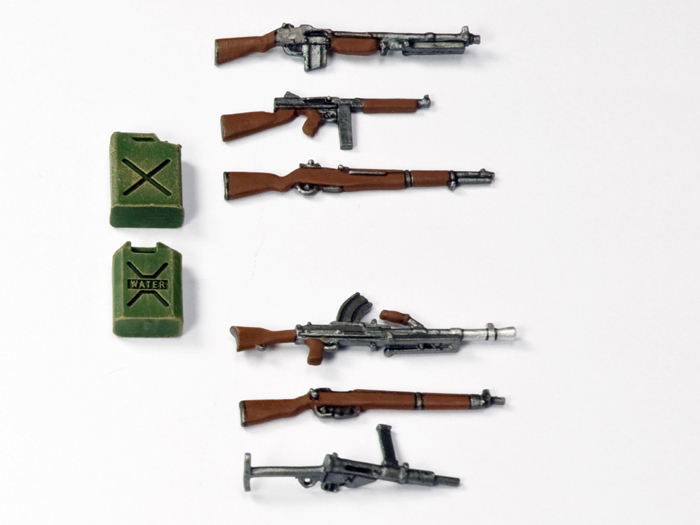 DD290 Allied Weapons Set by King & Country