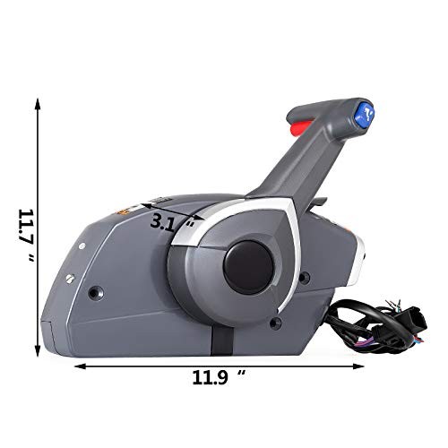 Boat Engine Side Mount Remote Control Box 5006180 Boat Throttle Control fit