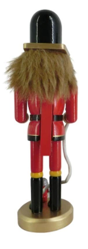 Wooden Christmas Nutcracker, 10", FIREFIGHTER WITH FIRE EXTINGUISHER, Ashland