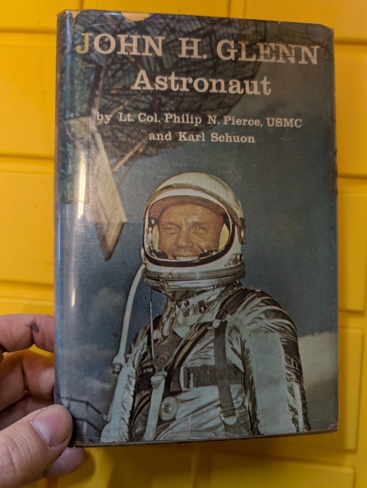 John H Glenn  Astronaut Autographed Book