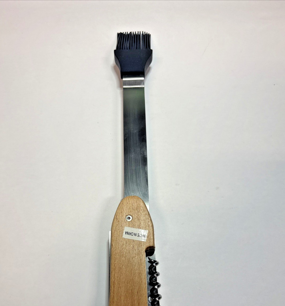 BBQ Multi Tool, BBQ Tool Set 5 in 1 Multifunction Foldable Portable Spatula