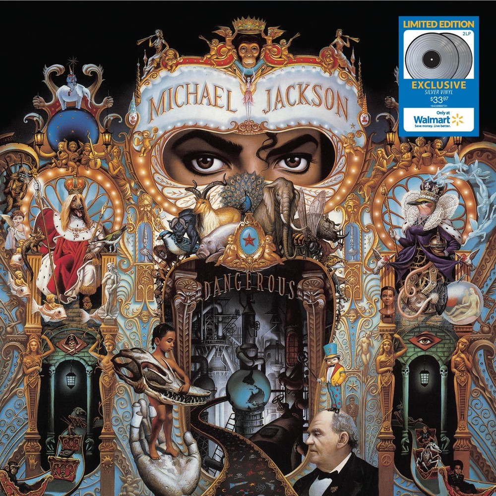 Please Read! Michael Jackson Dangerous Walmart Exclusive Silver Vinyl