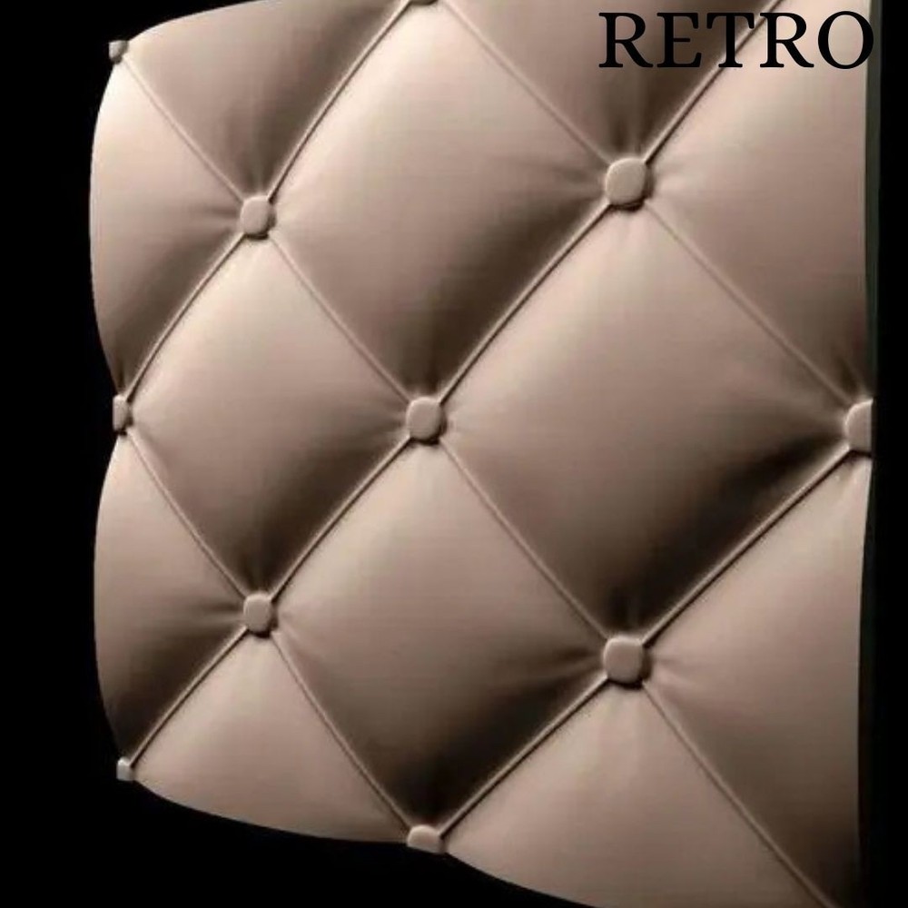 Mold For 3D Panel RETRO Molds Plaster Wall Art Decor ABS Plastic Form