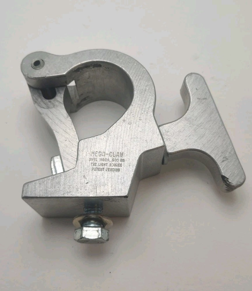 Light Source Mega-Claw Clamp Silver