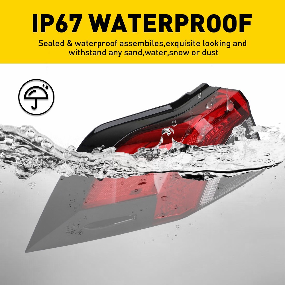 For 2019-2023 Toyota Rav4 Outer Tail light Lamp Driver Side Left Replacement Kit