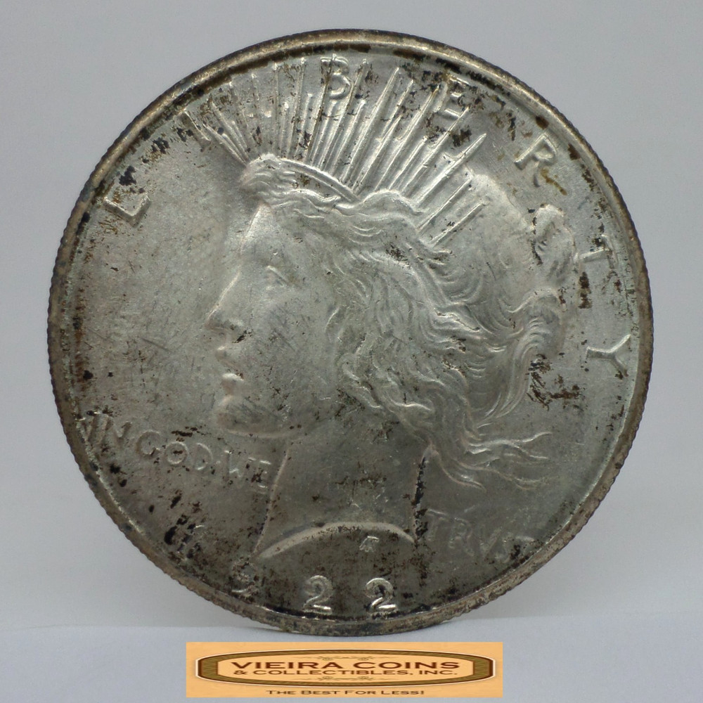1922-S Peace Silver Dollar - #C55486NQ