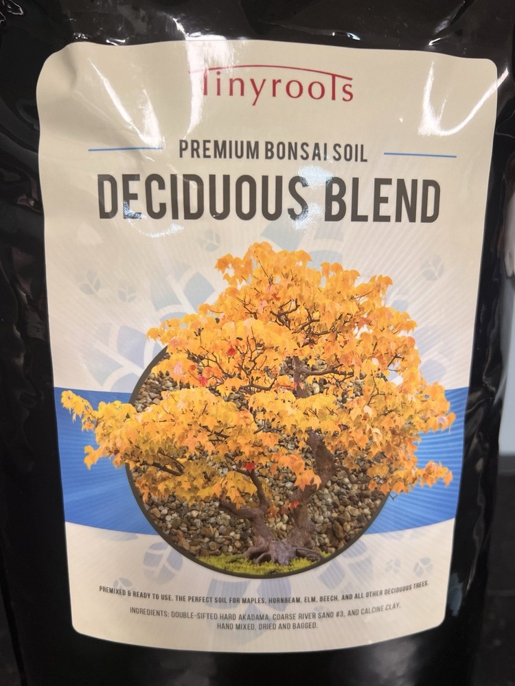 Tinyroots Premium Bonsai Soil Deciduous Blend 2.5 Gallons