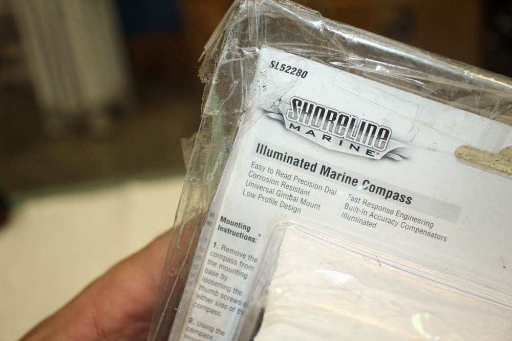 Shoreline Marine Illuminated Marine Compass SL52280