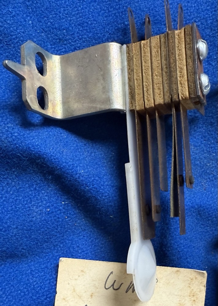 Pinball POP BUMPER Leaf Switch w/Mounting Bracket WMS # A-7459-7