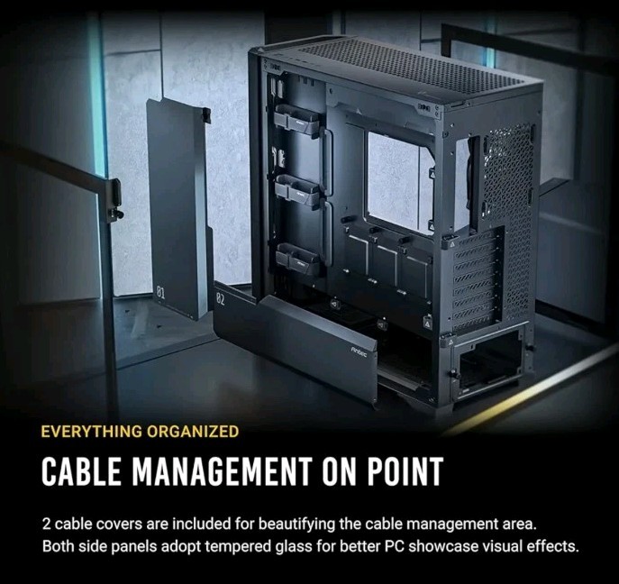 Antec Performance 1 FT Temp. Dual Tempered Glass Full-Tower E-ATX PC Case