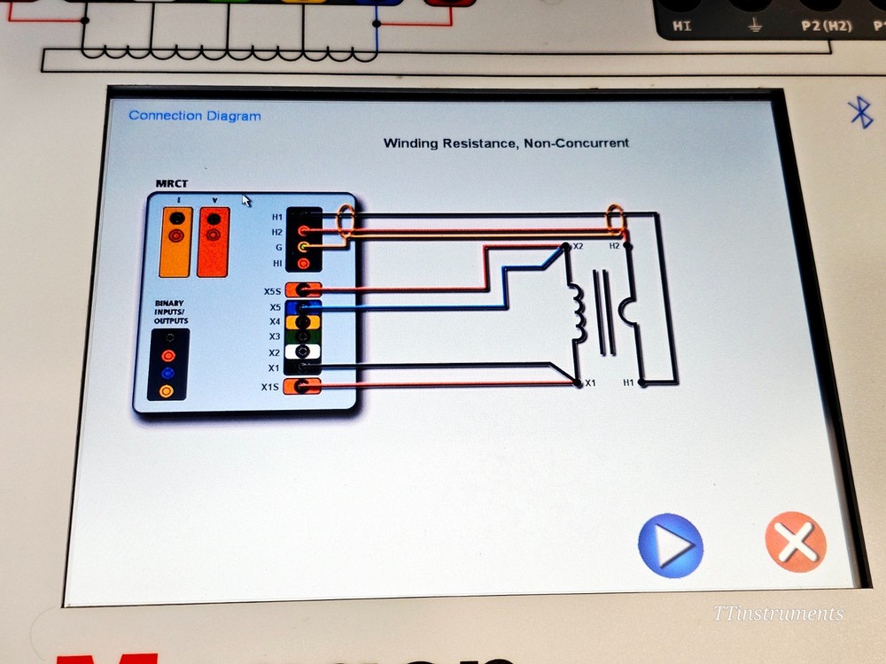 Calibrated Megger MRCT Relay & Current Transformer Test Set with Screen & Access