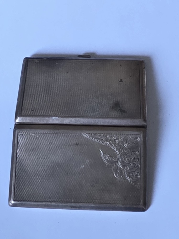 Vintage 875 SILVER CIGARET CASE 875 A8