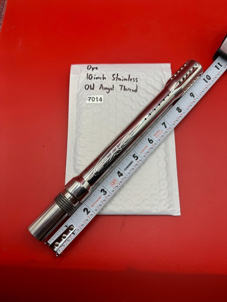 Dye 10 inch Stainless Old Angel Thread