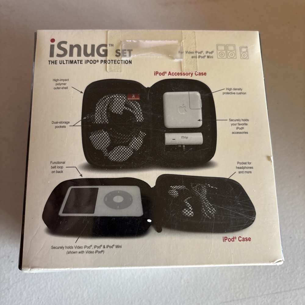NOS iSnug Ipod And Accessory Cases