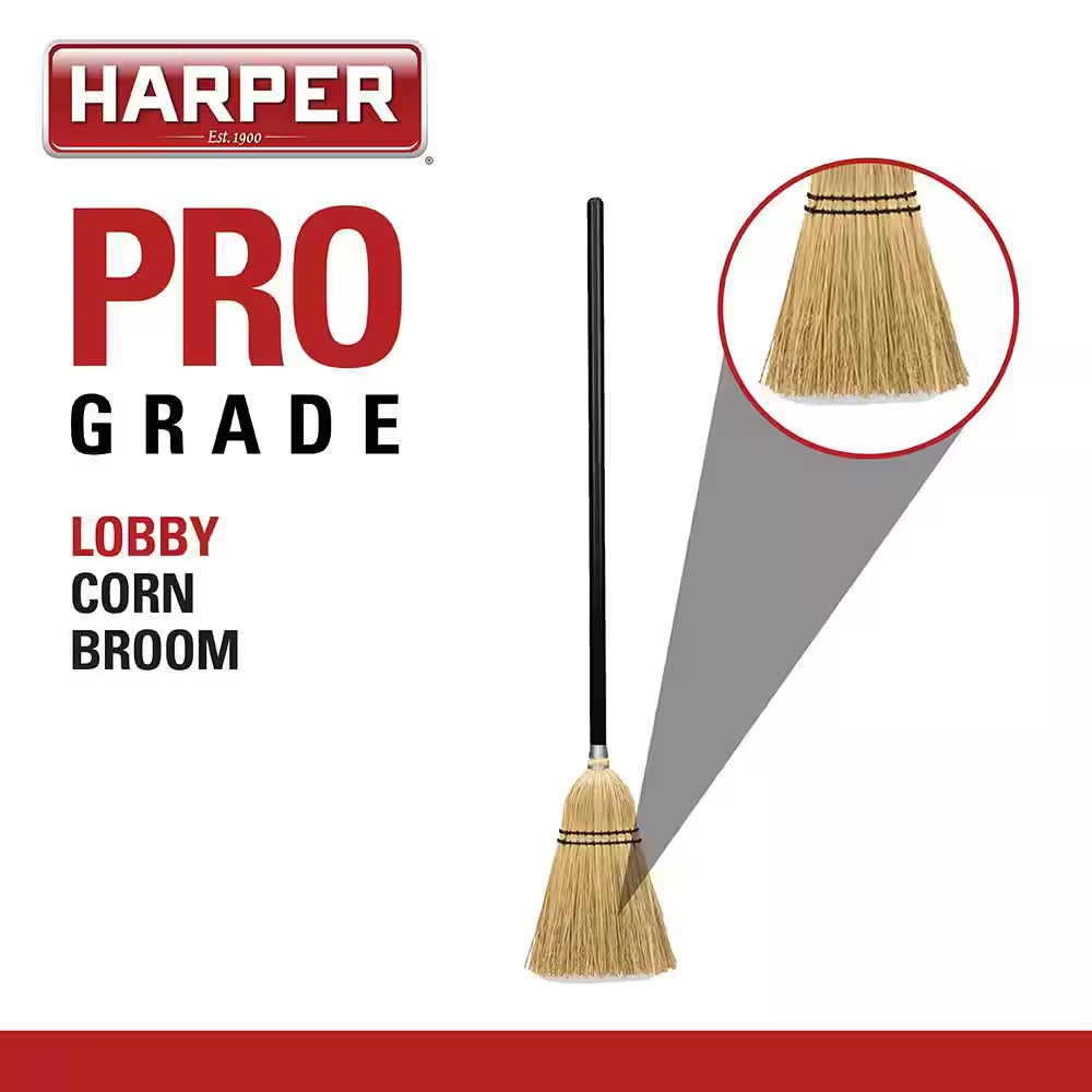 28 In. Lobby Corn Broom