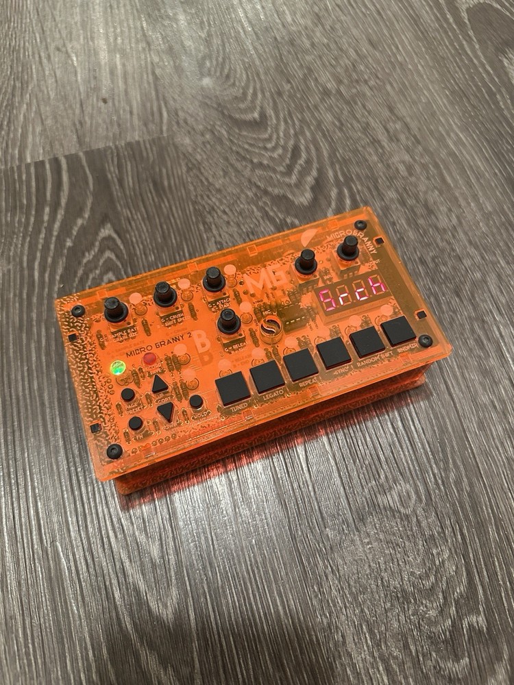 Bastl Microgranny 2.5 Granular Sampler Distant Raver Orange With Battery